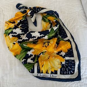 Christian Dior - Designer Silk Scarf